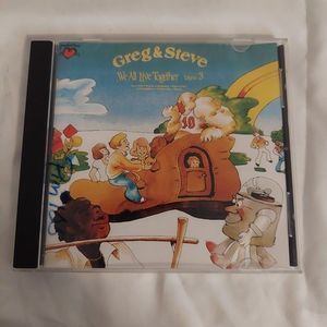 Greg & Steve - We All Live Together  Vol. 3 CD Youngheart Records 1979